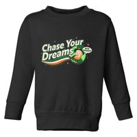 St Patrick's Day Chase Your Dreams With Whiskey Toddler Sweatshirt