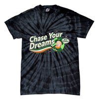 St Patrick's Day Chase Your Dreams With Whiskey Tie-Dye T-Shirt