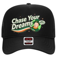 St Patrick's Day Chase Your Dreams With Whiskey Trucker Hat