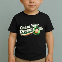 St Patrick's Day Chase Your Dreams With Whiskey Toddler T-Shirt