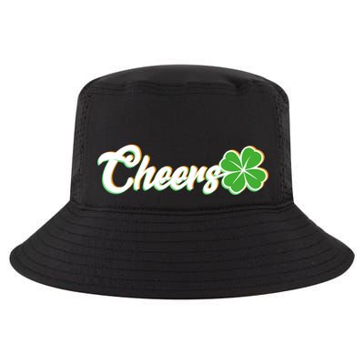 St Patrick's Day Cheers Clover Cool Comfort Performance Bucket Hat