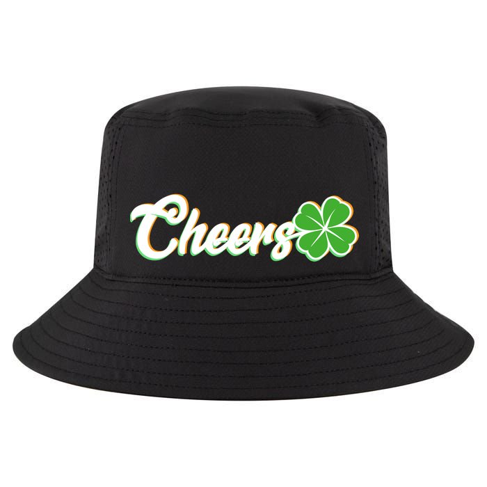 St Patrick's Day Cheers Clover Cool Comfort Performance Bucket Hat