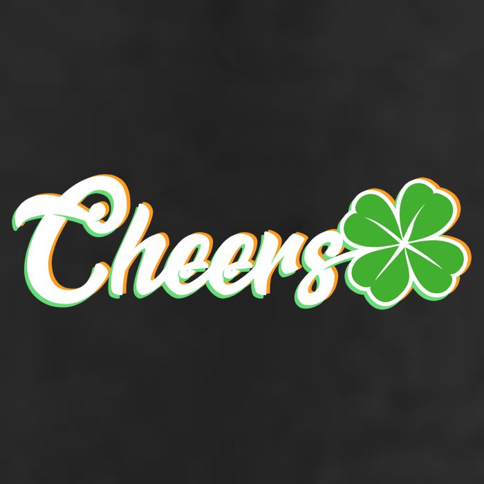 St Patrick's Day Cheers Clover Cool Comfort Performance Bucket Hat
