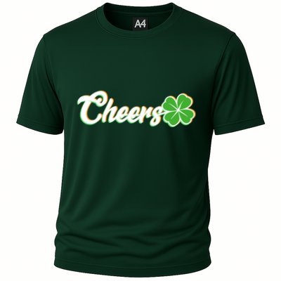 St Patrick's Day Cheers Clover Performance Shirt