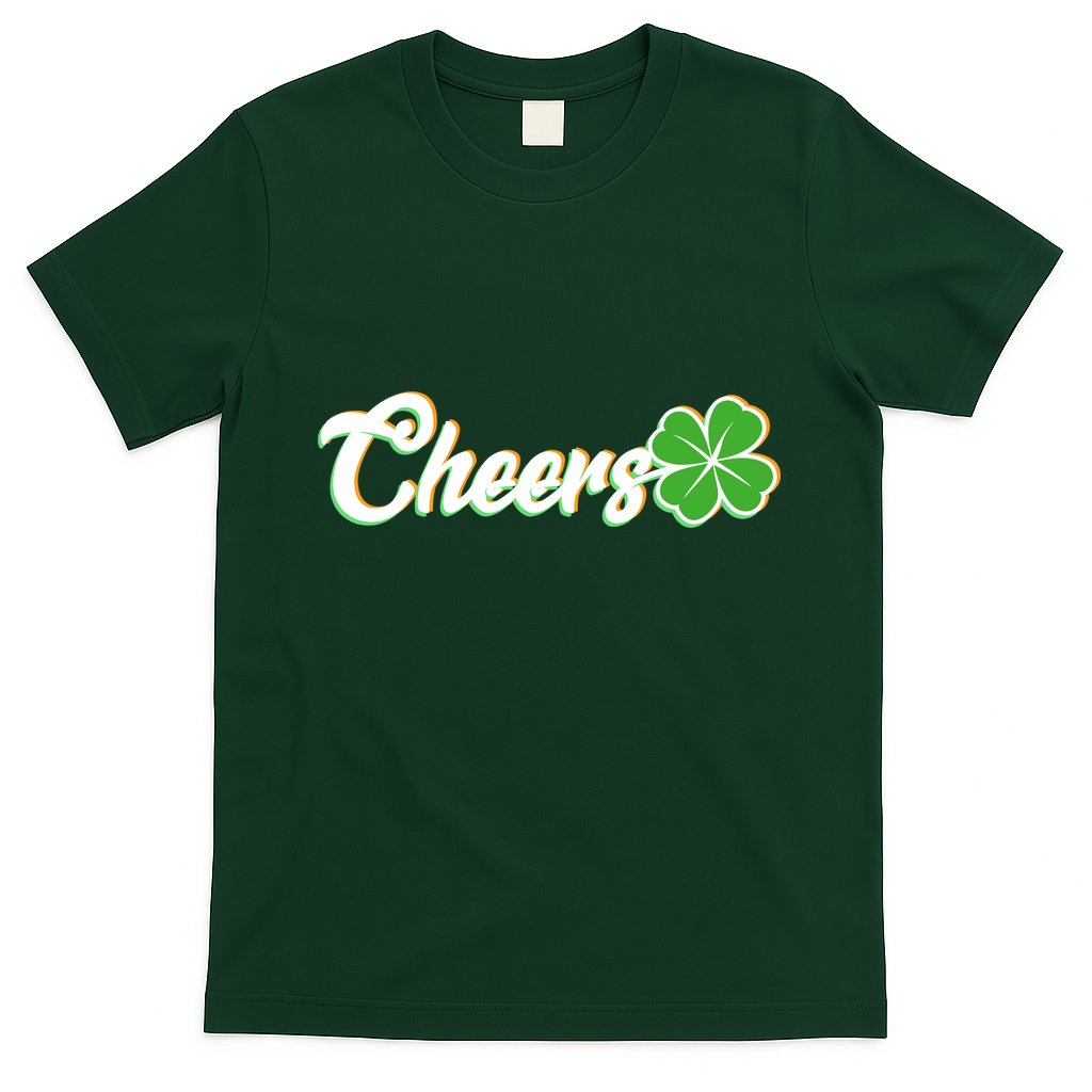 St Patrick's Day Cheers Clover T-Shirt