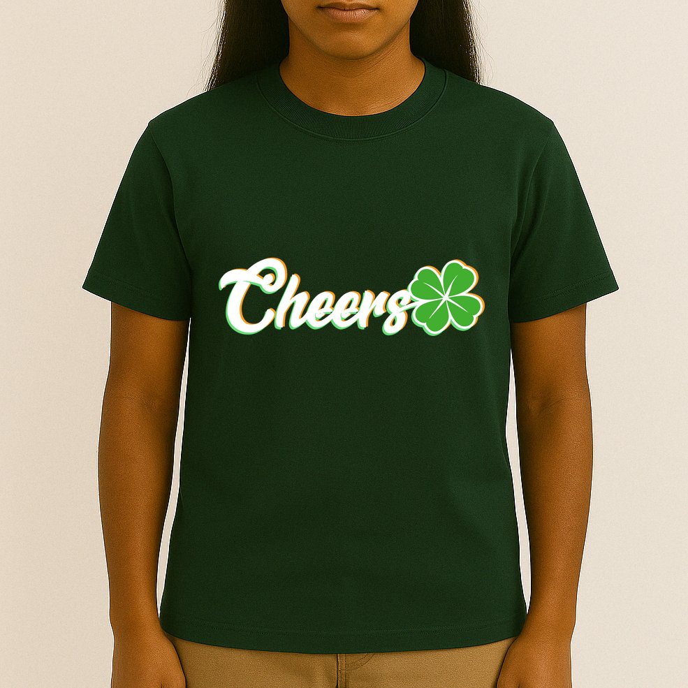St Patrick's Day Cheers Clover T-Shirt