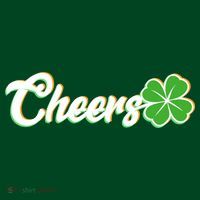 St Patrick's Day Cheers Clover Sustainable Beanie