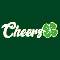 St Patrick's Day Cheers Clover Womens T-Shirt
