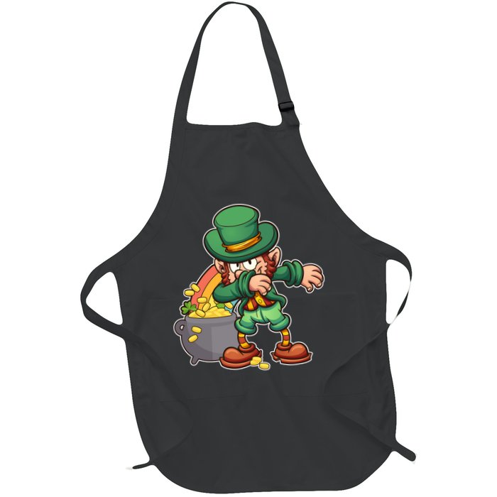 St Patricks Day Dabbing Leprechaun Pot Of Gold Apron