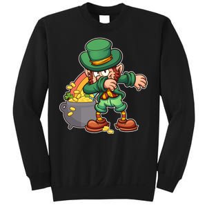 St Patricks Day Dabbing Leprechaun Pot Of Gold Sweatshirt