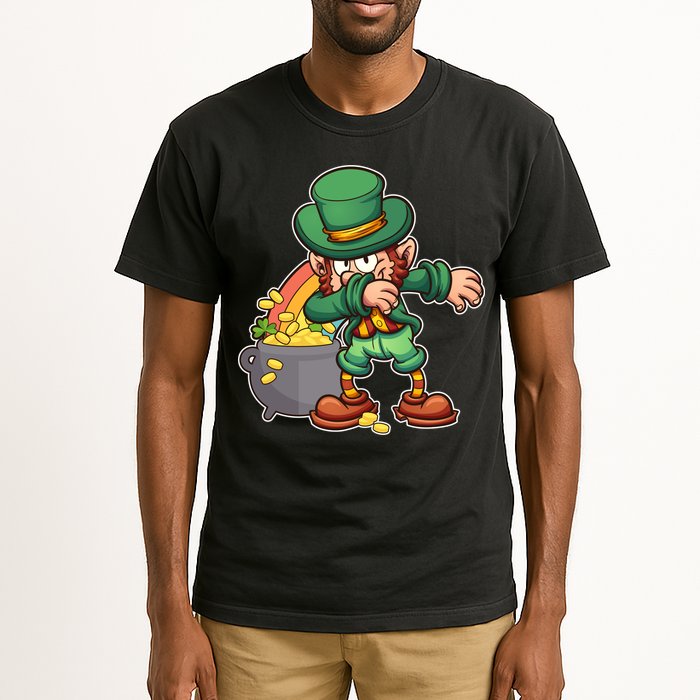 St Patricks Day Dabbing Leprechaun Pot Of Gold Tall T-Shirt