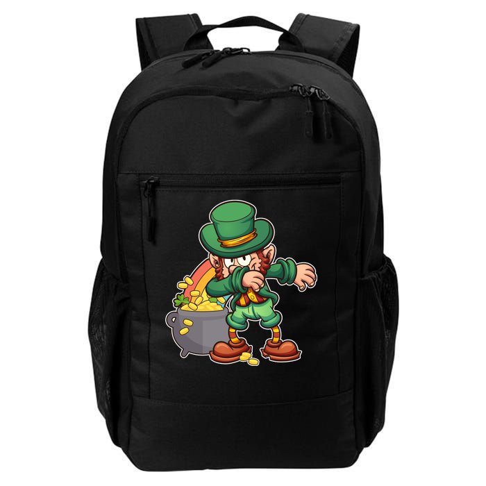 St Patricks Day Dabbing Leprechaun Pot Of Gold Daily Commute Backpack