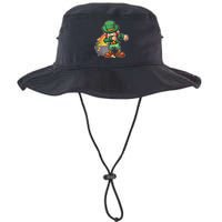 St Patricks Day Dabbing Leprechaun Pot Of Gold Legacy Cool Fit Booney Bucket Hat