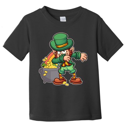 St Patricks Day Dabbing Leprechaun Pot Of Gold Toddler T-Shirt