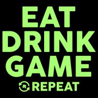 St Patrick's Day Eat Drink Game Repeat Flatbill Hat