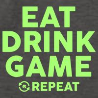 St Patrick's Day Eat Drink Game Repeat Vector Backpack