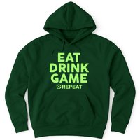 St Patrick's Day Eat Drink Game Repeat Hoodie