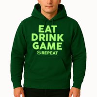 St Patrick's Day Eat Drink Game Repeat Hoodie