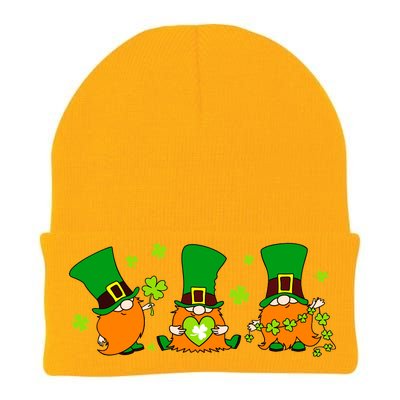 St Patrick's Day Gnome Knit Cap Winter Beanie