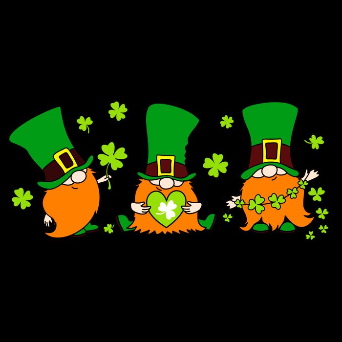St Patrick's Day Gnome Cooling Performance Crew T-Shirt