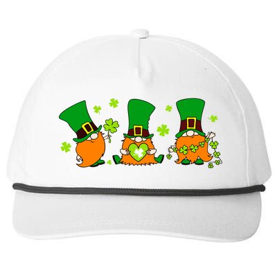 St Patrick's Day Gnome Snapback Five-Panel Rope Hat