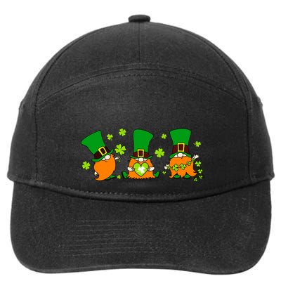 St Patrick's Day Gnome 7-Panel Snapback Hat