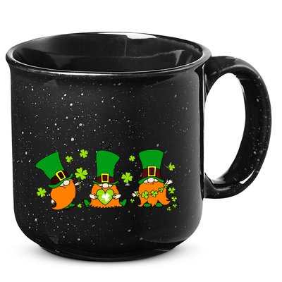 St Patrick's Day Gnome 15oz Campfire Ceramic Mug