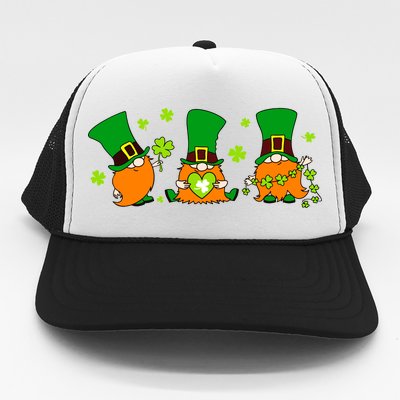 St Patrick's Day Gnome Trucker Hat