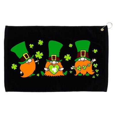 St Patrick's Day Gnome Grommeted Golf Towel