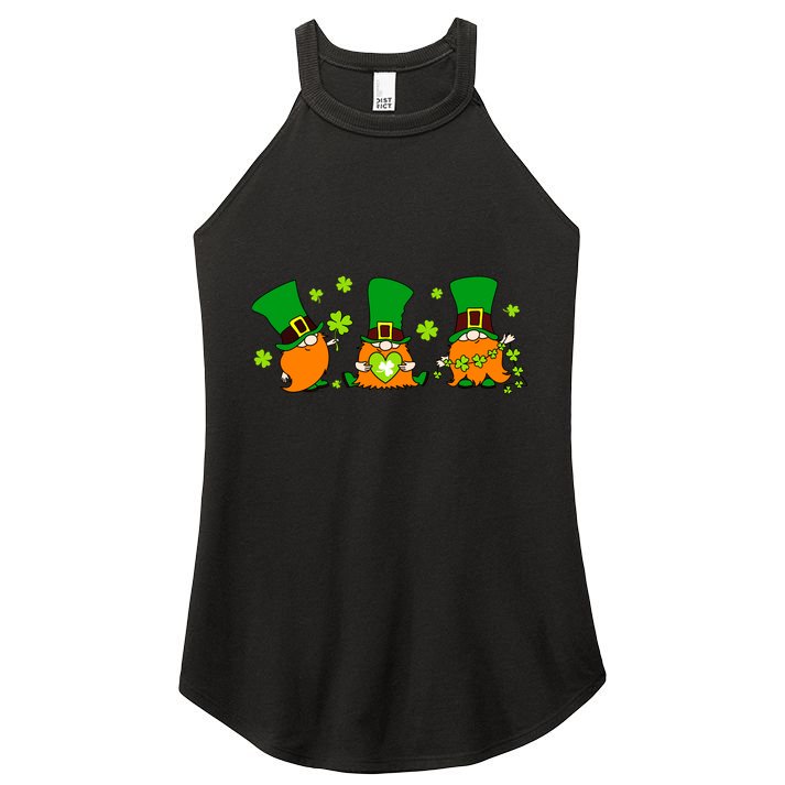 St Patrick's Day Gnome Women's Perfect Tri Rocker Tank