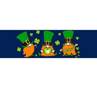 St Patrick's Day Gnome Bumper Sticker