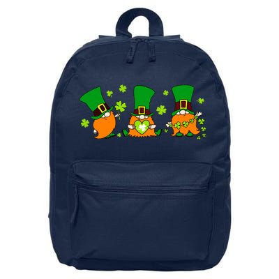 St Patrick's Day Gnome 16 in Basic Backpack