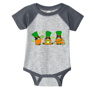 St Patrick's Day Gnome Infant Baby Jersey Bodysuit