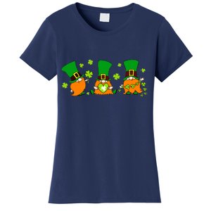 St Patrick's Day Gnome Women's T-Shirt