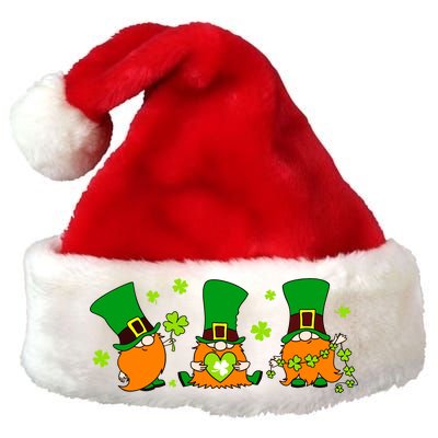 St Patrick's Day Gnome Premium Christmas Santa Hat