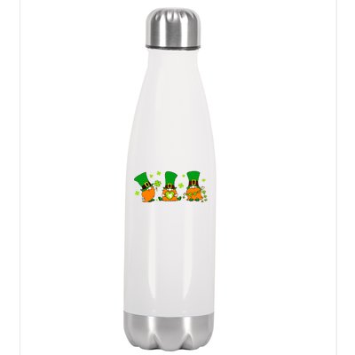 St Patrick's Day Gnome Stainless Steel Insulated Water Bottle