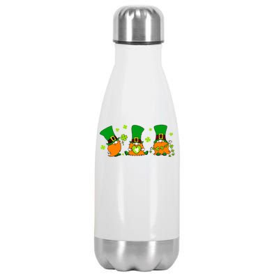 St Patrick's Day Gnome Stainless Steel Insulated Water Bottle