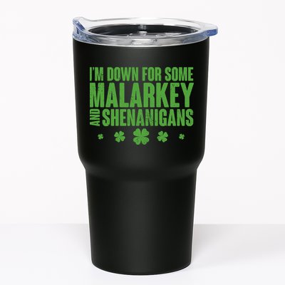 St Patrick's Day I'm Down For Some Malarkey And Shenanigans Tumbler