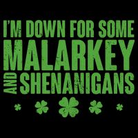 St Patrick's Day I'm Down For Some Malarkey And Shenanigans Premium T-Shirt