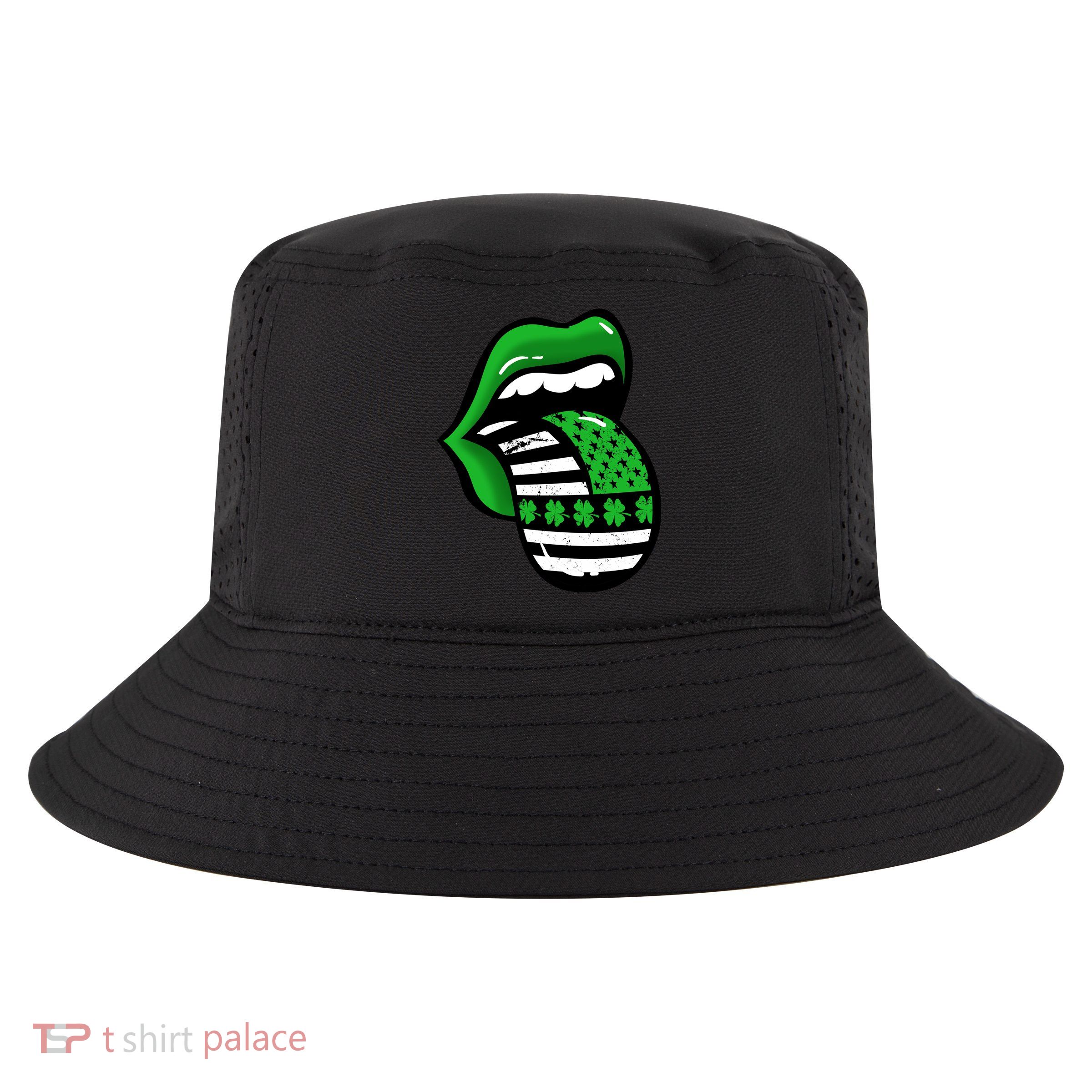St Patricks Day Irish American Shamrock Flag Paddy Cool Comfort Performance Bucket Hat