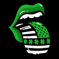 St Patricks Day Irish American Shamrock Flag Paddy 16 in Basic Backpack