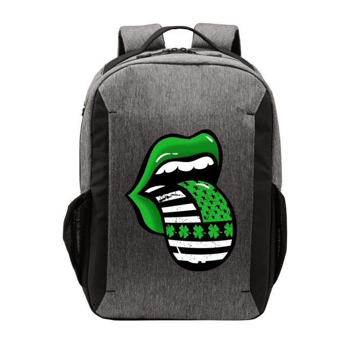 St Patricks Day Irish American Shamrock Flag Paddy Vector Backpack