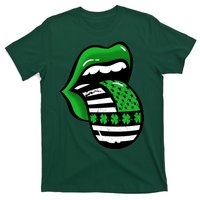 St Patricks Day Irish American Shamrock Flag Paddy T-Shirt