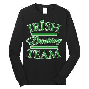 St Patrick's Day Irish Drinking Team Long Sleeve Shirt