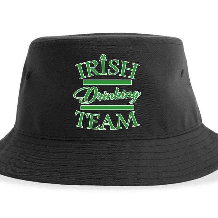 St Patrick's Day Irish Drinking Team Sustainable Bucket Hat