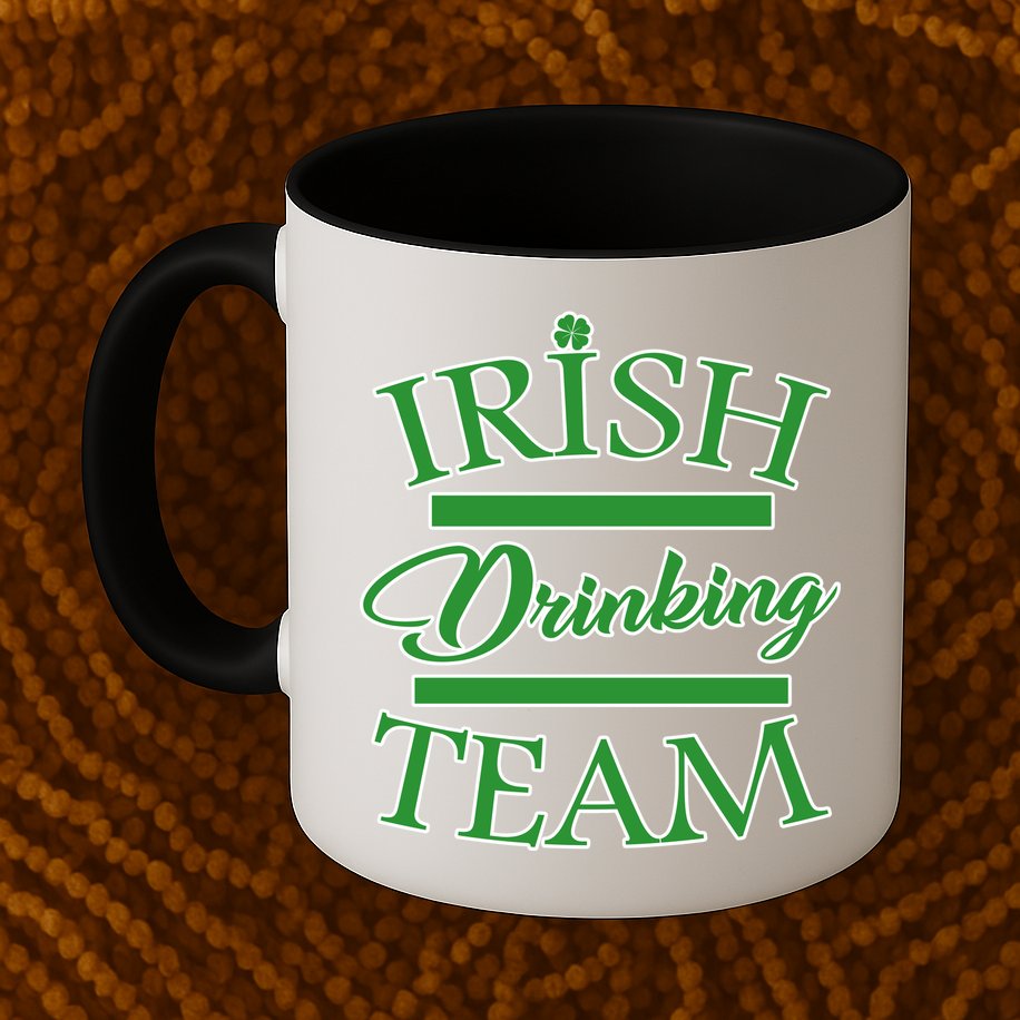 St Patrick's Day Irish Drinking Team Mug