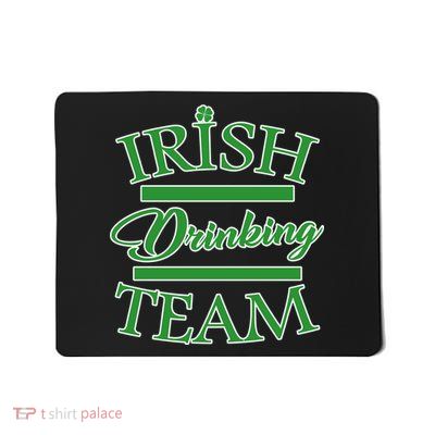 St Patrick's Day Irish Drinking Team Mousepad