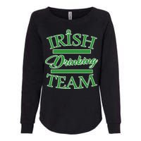 St Patrick's Day Irish Drinking Team Womens California Wash Sweatshirt