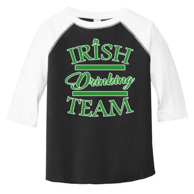 St Patrick's Day Irish Drinking Team Toddler Fine Jersey T-Shirt