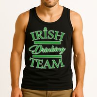 St Patrick's Day Irish Drinking Team Tank Top